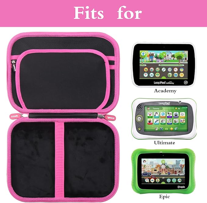 Black with Pink Zipper