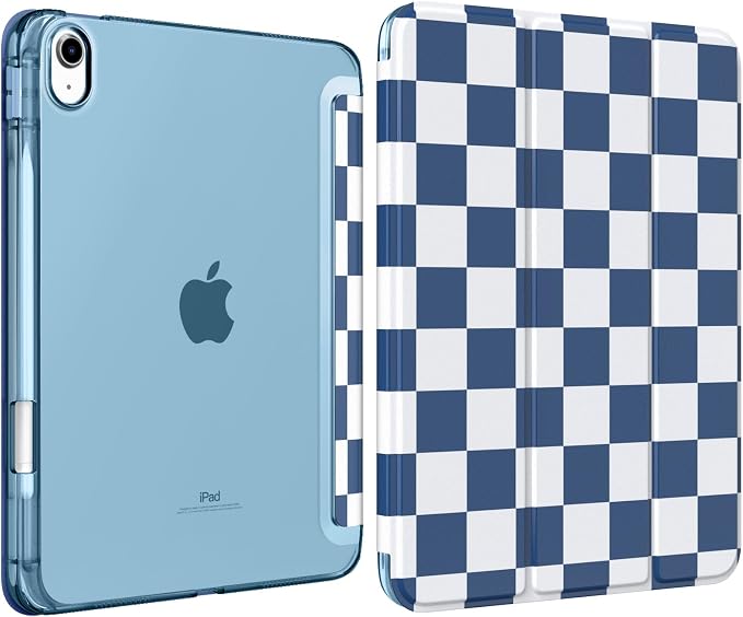 S-Checkered Navy Blue