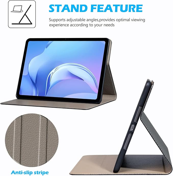 Leather Case for Ipad 10.2 2021/2020 for New iPad 9th/8th/7th Gen Leather case Also applies to iPad 10.2 case 2019 Brown