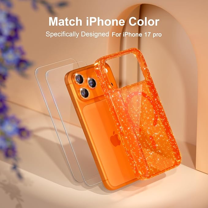 Glitter Orange