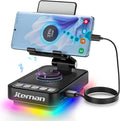 JTEMAN Gifts for Men Women Phone Stand Bluetooth Speaker with Light and Charging Function 360 Rotating Phone Holder Cool Tech Gifts for Dad Mom Husband Unique Birthday Gift Ideas