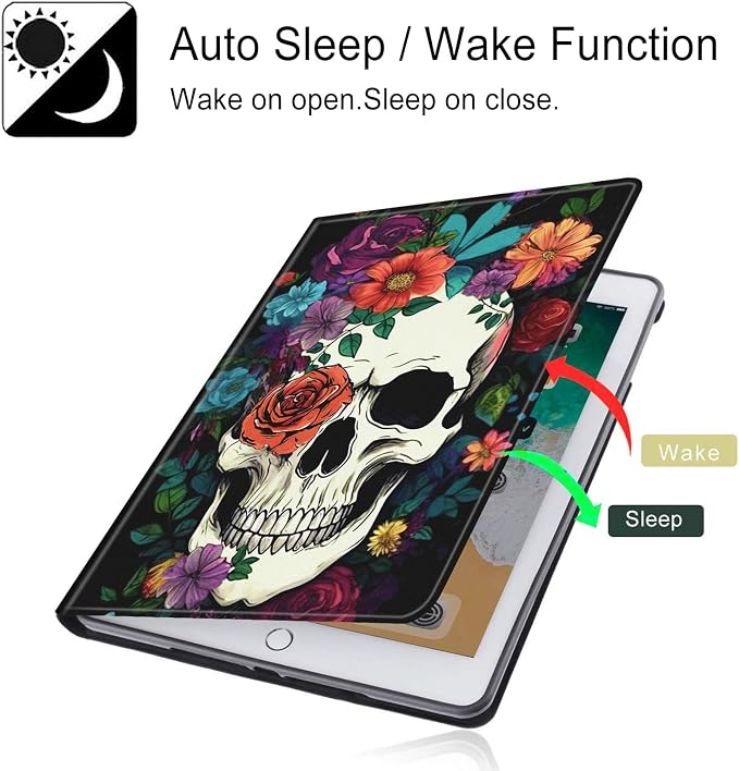 Cute Skull Flower