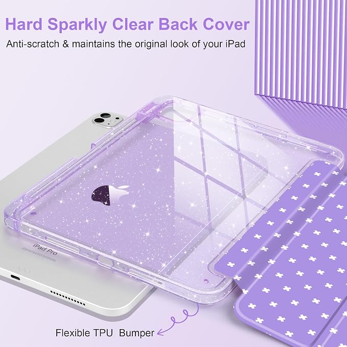 Purple Cross Dot
