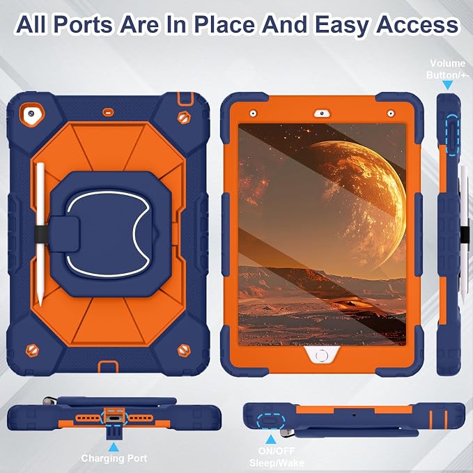 Navy Orange
