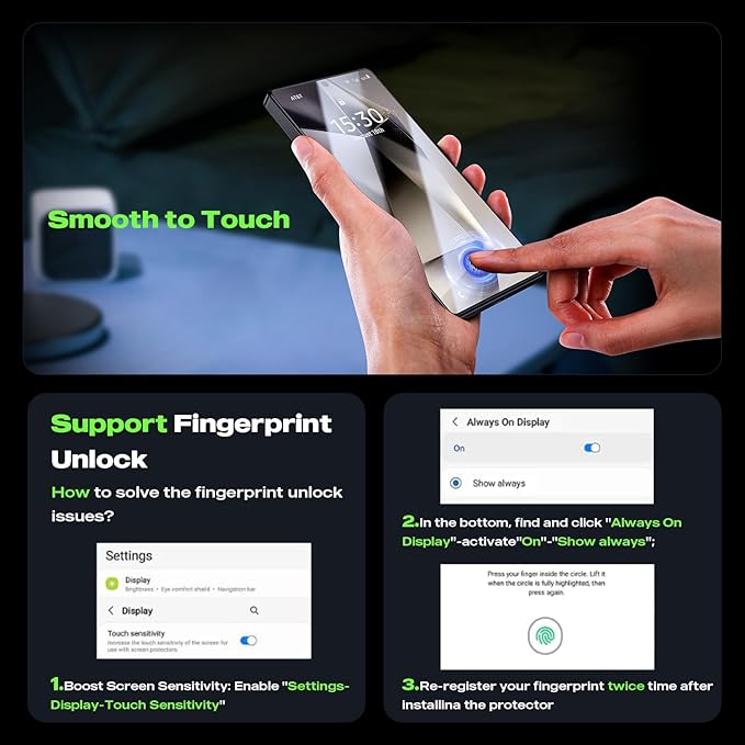 WSKEN for Samsung Galaxy S25 Ultra Privacy Screen Protector - [24° Anti-Spy] [0.02s Fingerprint Unlock] [Auto Dust Remove] [Zero Bubble] Top Durable 9H+ Tempered Glass Case Friendly 2 Pack | 24° Anti