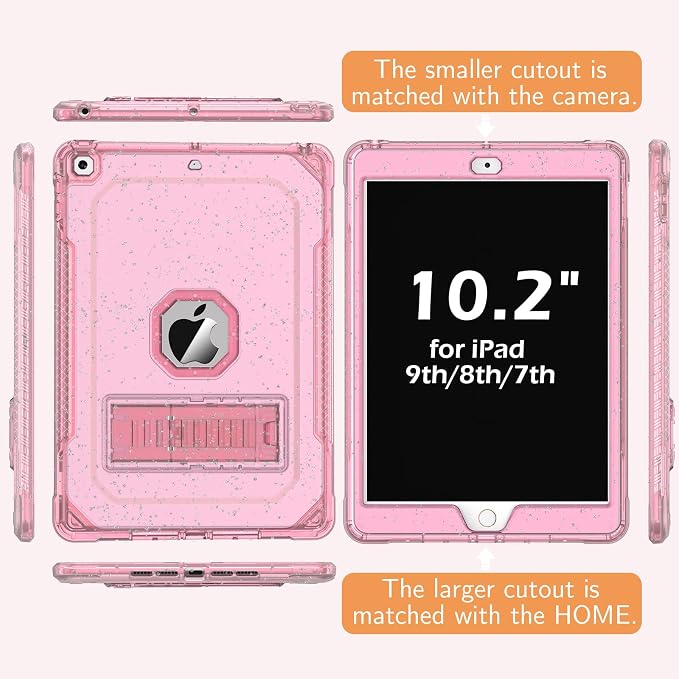 #03 Clear Glitter Pink