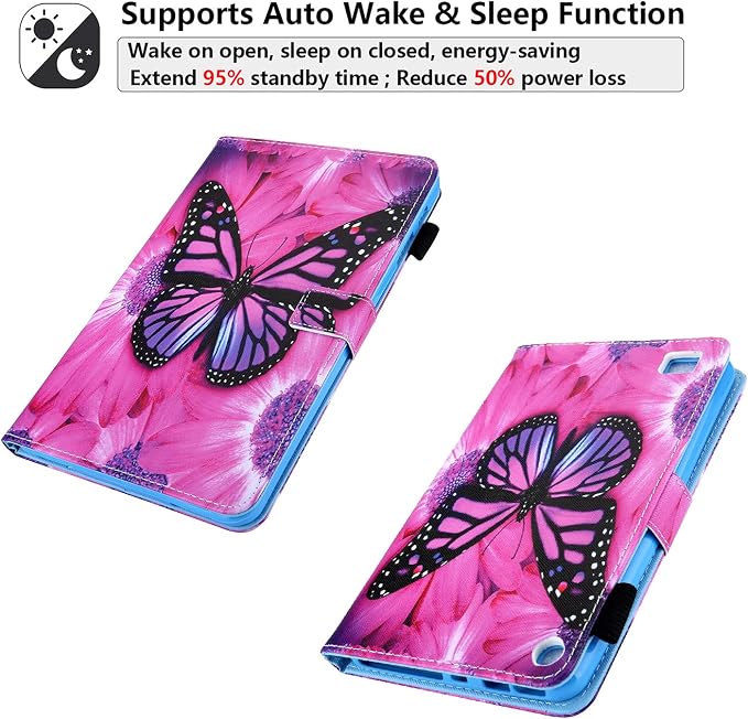 01 Red Butterfly Flower