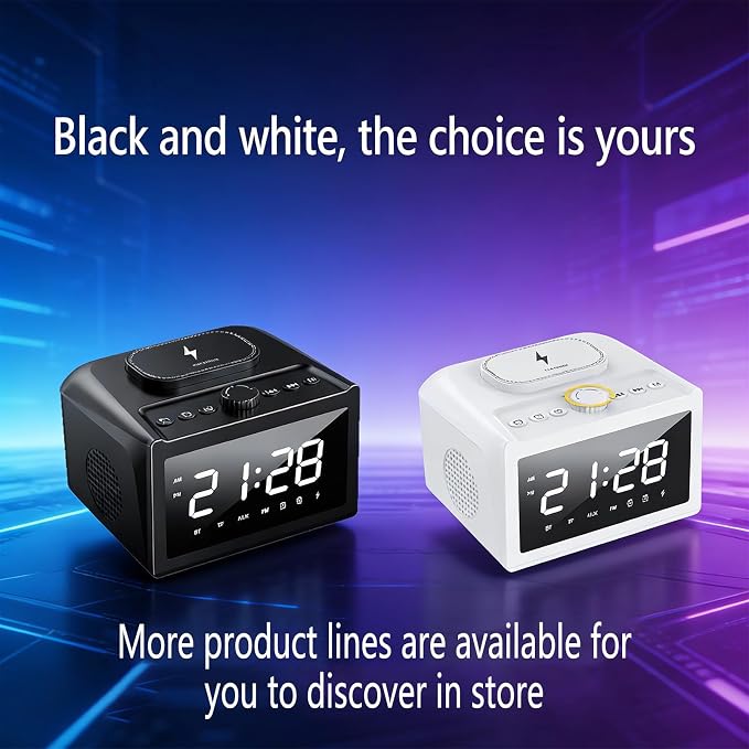 Multifunctional Alarm Clock S31 Black