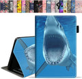 Case for All-New Amazon Fire HD 10 &amp 10 Plus Tablet 10.1 (13th/11th Generation 2023/2021 Release) Slim Stand Folio Cover with Card Slot &amp Auto Wake/Sleep - Great White Shark