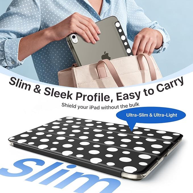 C-Polka Dot Black