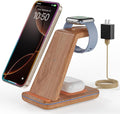 3 in 1 Wireless Charging Wireless Charger Stand for Multiple Apple Devices Wireless Charger for iPhone 17 16 15 14 13 12 11 Pro Max XS XR 8 Apple Watch 11 9 8 7 6 SE 5 4 3 2 AirPods 3/2/Pro