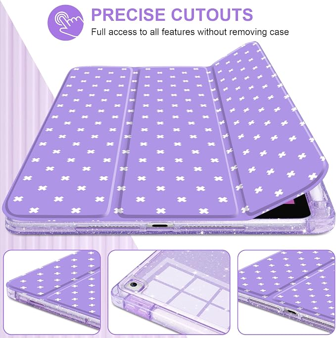 Purple Cross Dot
