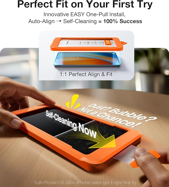 UltraGlass TOP 9H+ Armor for Samsung Galaxy S26+ Plus Screen Protector [NO.1 Military Grade Protection] S26+ Plus Screen Protector Tempered Glass 26 Plus Case Friendly One Pull Install 2 Pack