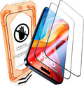 UniqueMe for iPhone 15 Plus Screen Protector - [Military Grade Shatterproof &amp 9H+ Hardness] Screen Protector 15 Plus Tempered Glass Full Coverage Protection Easy Installation 2 Packs
