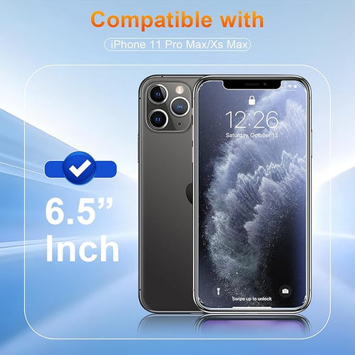 2 Pack matte privacy Screen Protector for iPhone 11 pro max/xs max -ccc