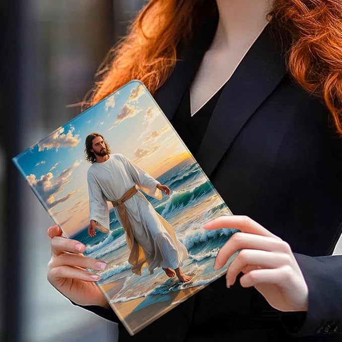 Jesus Walking Beach