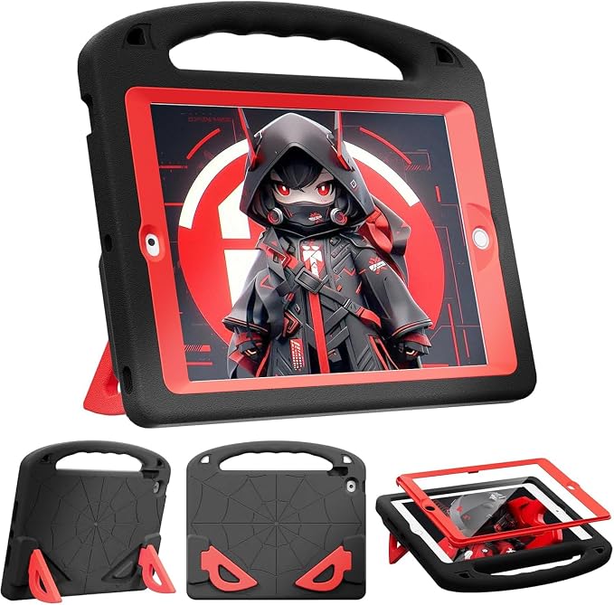 black+red