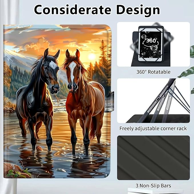 Horse Couple Dusk