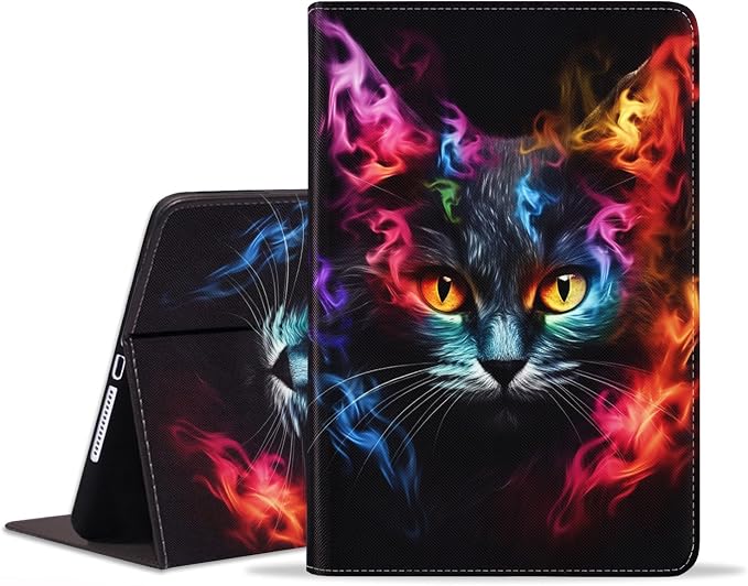 Colorful Cat Face