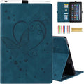 Dteck Case for All-New Amazon Fire HD 10 Tablet 13th Generation 2023 10.1 HD 10 &amp 10 Plus Tablet 11th Generation 2021 CoverMulti-Angle Stand Slim Folio Shockproof Protective Wallet Case Blue