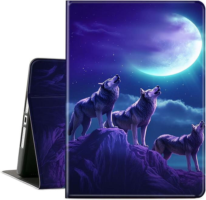 Moon Blue Wolf