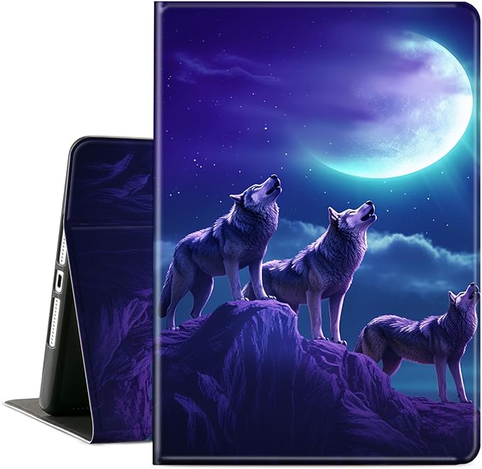 Moon Blue Wolf