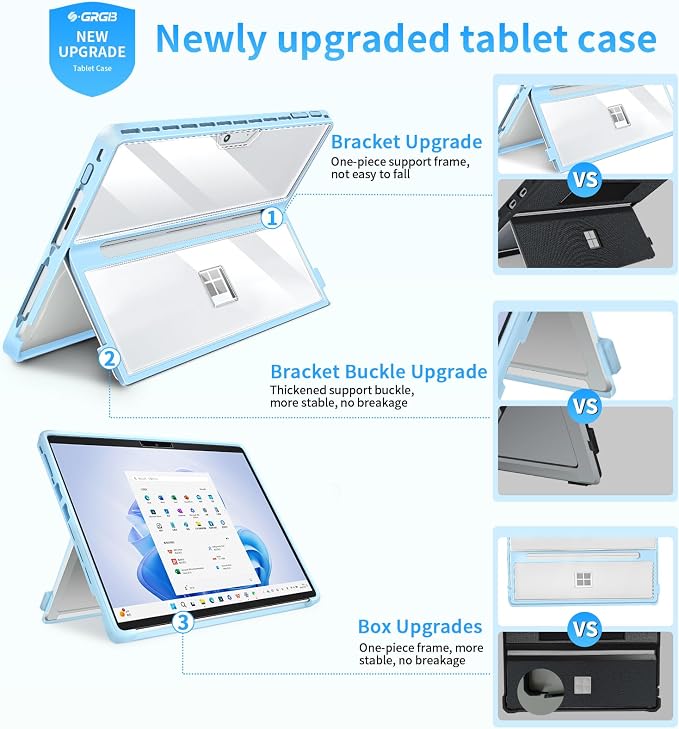 Transparent&Light Blue