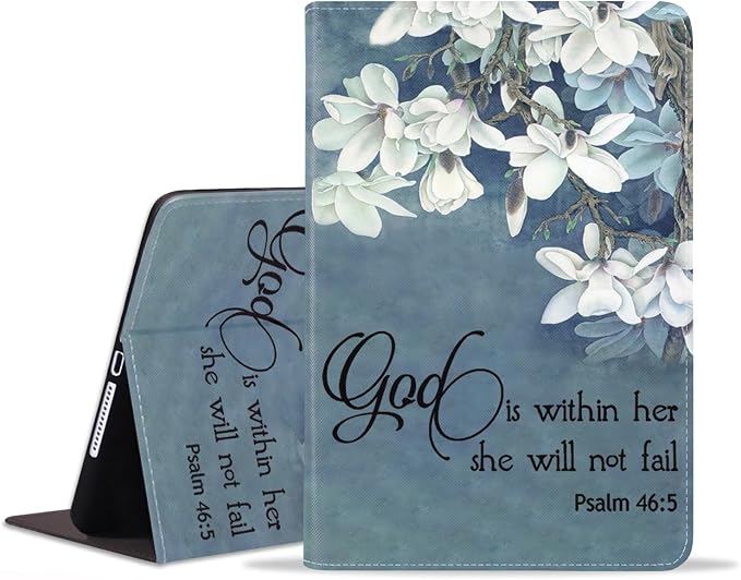 Floral Quote Bible Verse Psalm 46:5