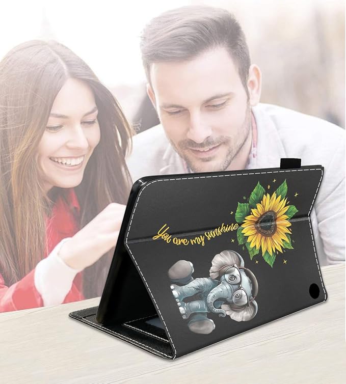 Elephant and Sunflower