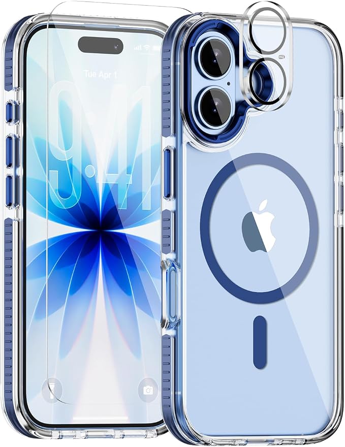 Clear Blue non-slip