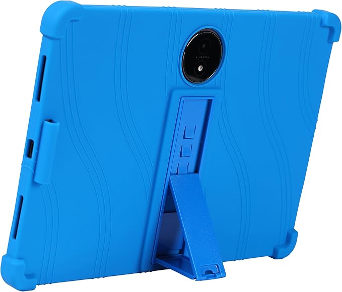 Case for TCL NXTPAPER 14 Android Tablet 14.3 Inch Soft Silicone Heavy Protective Cover with Adjustable Kickstand Stylus Holder Purple