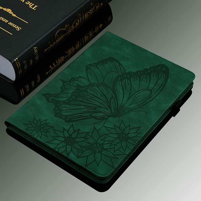04# Flower Butterfly Green