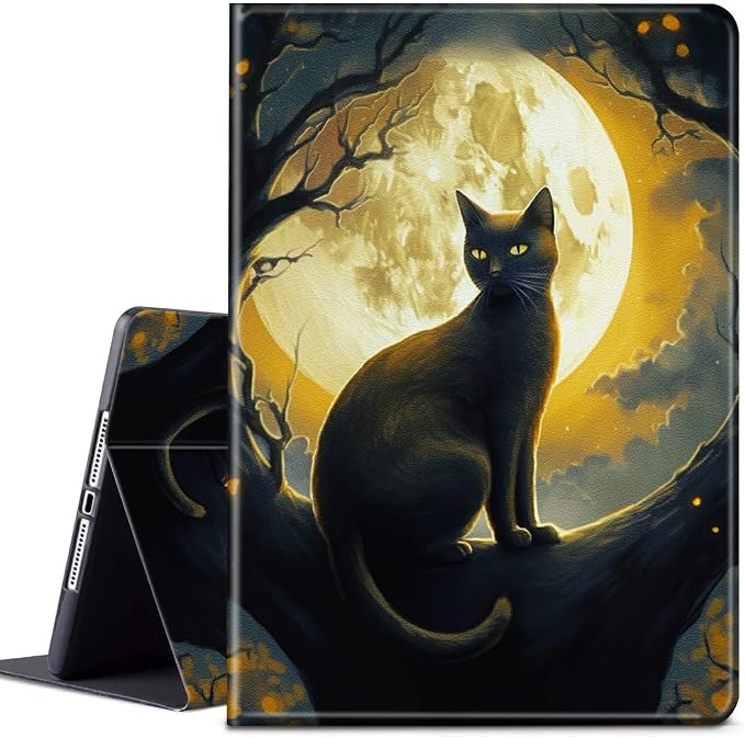 Cat and Moon