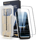 MAGIC JOHN 3rd Gen Upgraded for iPhone 17 Pro Screen Protector 6.3 InchHD ClearShatterproof Tempered FilmAuto Dust-EliminationBubble FreeEasy Installation2 Pack