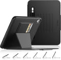 SEYMAC stock Case for iPad (A16) 11th/10th Generation 11''/10.9'' Strong Magnetic Auto Sleep Shockproof Case with Absorbing Multi-Angles Stand Pen Holder Card Slot (Black)