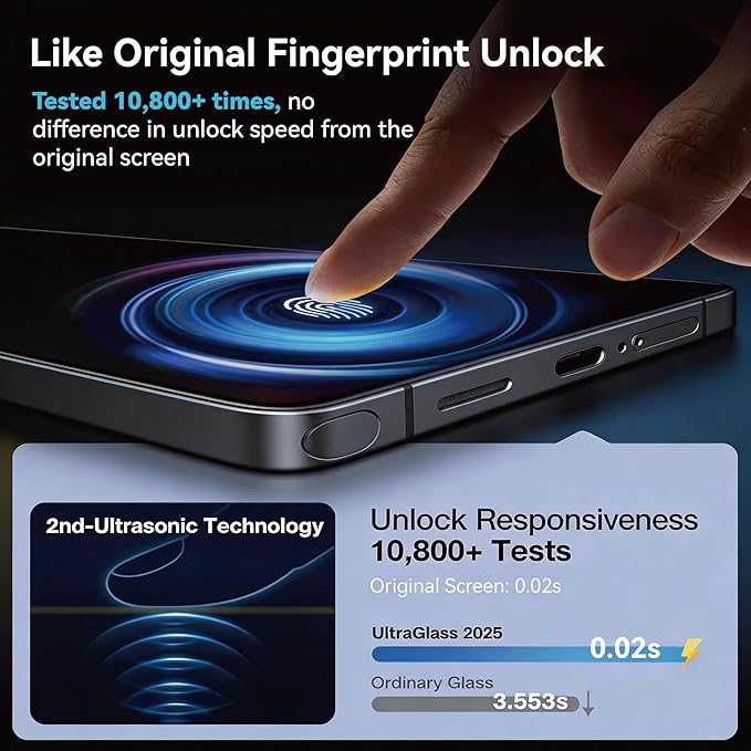 3 Pack for Galaxy S25 Ultra [6.9 Inch] Screen Protector Tempered Glass 9H Glass for S25 Ultra Screen Protector Fast Alignment Tool Case Friendly Scratch Resistant Bubble Free