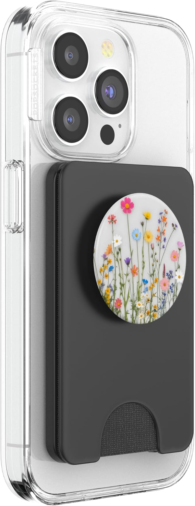 Flower Bouquet Floral Pattern PopSockets PopWallet for MagSafe
