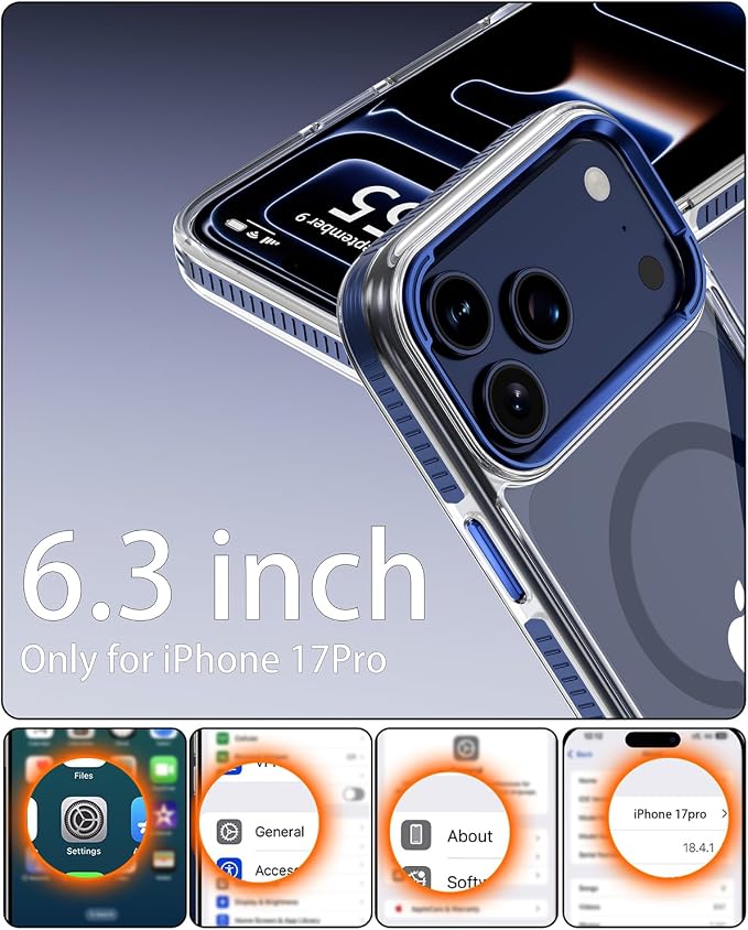 Clear Blue non-slip