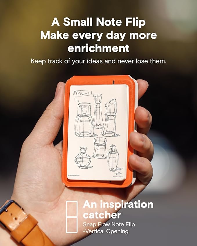 MOFT Magnetic Compatible Note Flip Magnetic Notepad &amp Card Holder with Invisible Pen Compatible with iPhone 16 Series and Other Phones Two Types of Notepad Misty Cove + Sunset