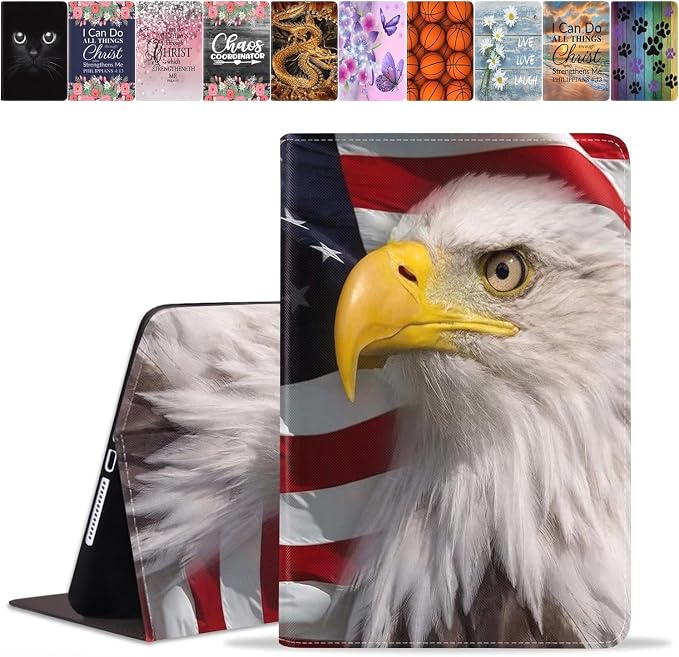 Patriotic American Flag Bald Eagle
