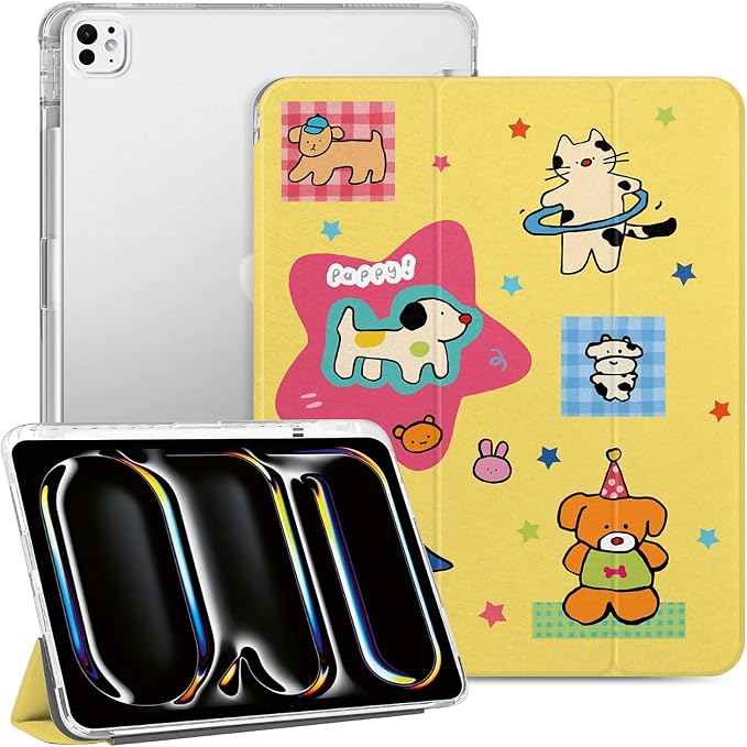 cute cartoon cats and dogs