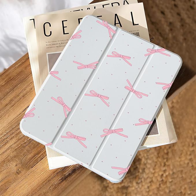 White Pink Bow 07
