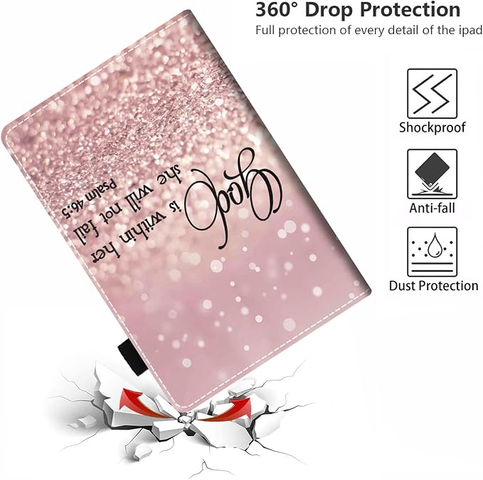 Glitter Quote Bible Verse Psalm 46:5