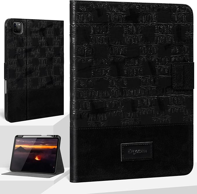 Black Crocodile Pattern