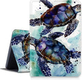 DIGTIALLL Case for iPad A16 11th Generation 11 inch 2025 / i10th Generation 10.9 Inch 2022 PU Leather Smart Premium Stand Protective Cover with Auto Sleep/WakeSea Turtle