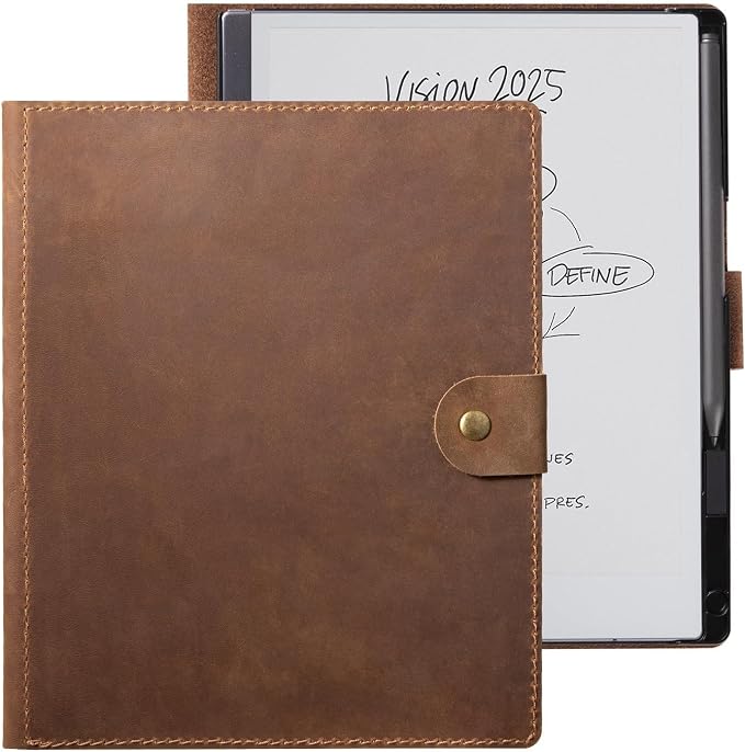 *A-Genuine Leather Brown