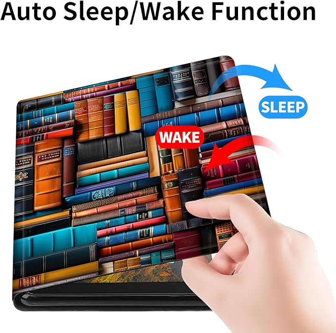Case for iPad (A16) 11th Generation 11 Inch (2025)/ iPad 10th Generation 10.9 inch 2022Slim PU Leather Smart Cases Covers with Auto Wake/Sleep-Vintage Book