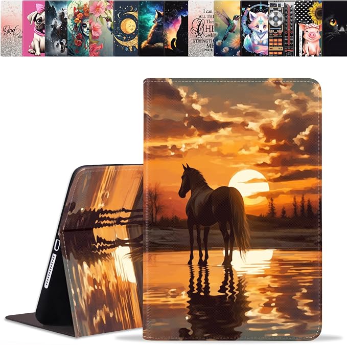 Horse At Sunset