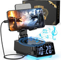Birthday Gifts for Men Him Cell Phone Stand with Wireless Bluetooth Speaker and Charging Function 360° Rotable Angle Adjustable Unique Mens Gifts for Dad Husband Boyfriend Cool Gadgets for Men