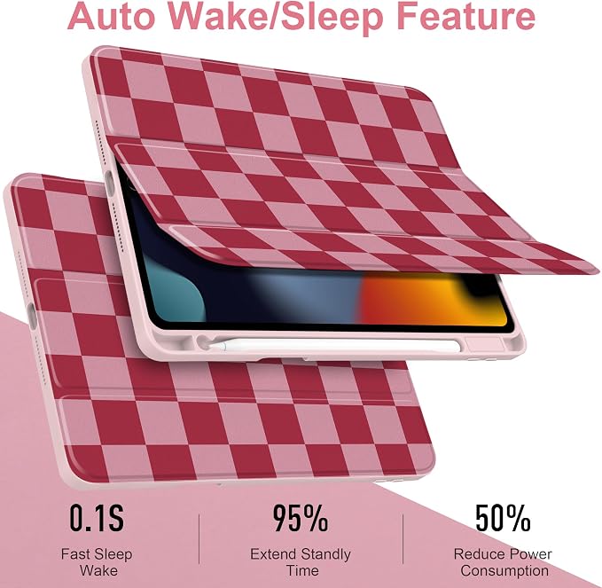 Pink Checkerboard